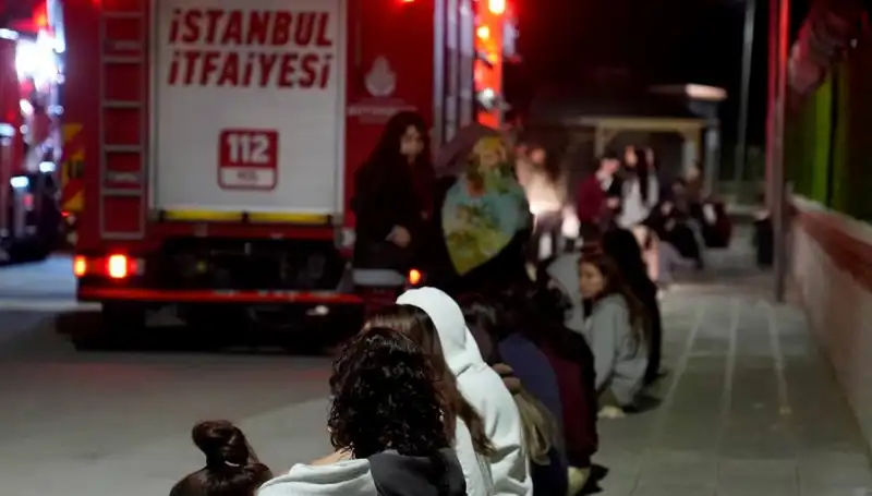 2.500 Kişilik Kız Öğrenci Yurdunda Yangın: Korku Dolu Anlar