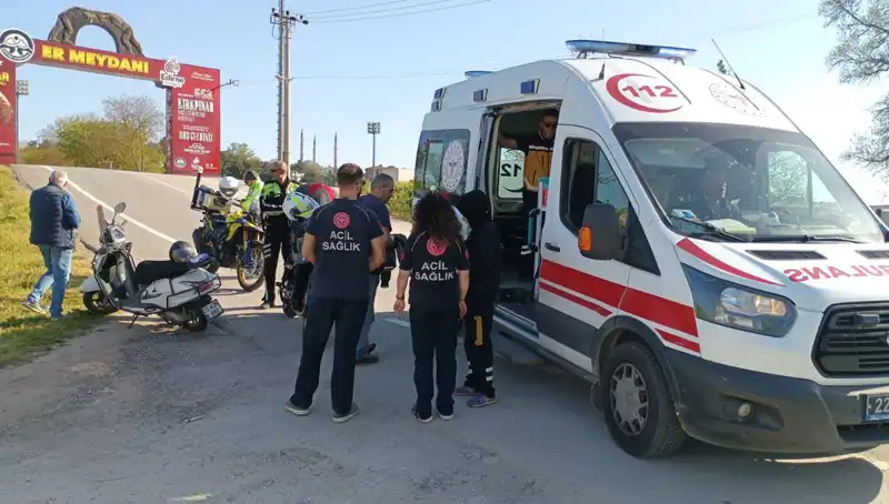 Edirne'de Motosiklet Kazası: Faciadan Kıl Payı Kurtulanların Hikayesi