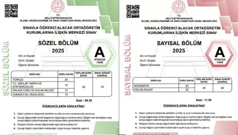 LGS Soru ve Cevap Anahtarı 2025: Öğrenciler Ne Zaman Bilgi Alacak?