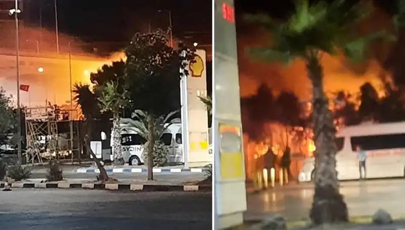 İzmir Otogarı'nda Yangın Paniği: Aniden Alevler Yükseldi, Herkes Kaçıştı
