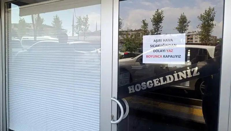 Afrika Sıcakları Türkiye'yi Sarmaladı: Esnafa Yaz Boyu Kapanma Şoku