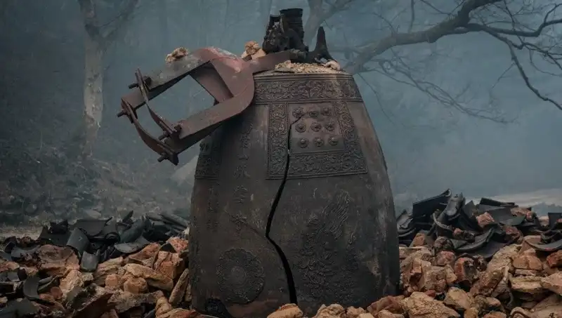 Güney Kore'de Yangın, 1300 Yıllık Tapınağı Alevlere Teslim Etti!