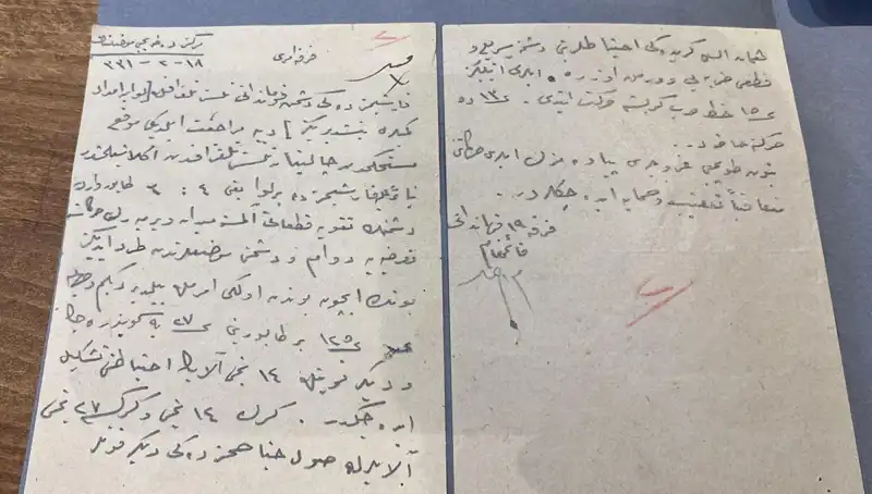 Atatürk'ün El Yazısıyla Verdği Emirler ve Düşman İletişimleri Ortaya Çıktı