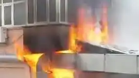 İstanbul'daki Kafede Yangın Panik Yarattı, Ekipler Olay Yerinde!