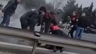 TEM Otoyolu’nda Zincirleme Kaza: Dört Polis, Beş Yaralı!