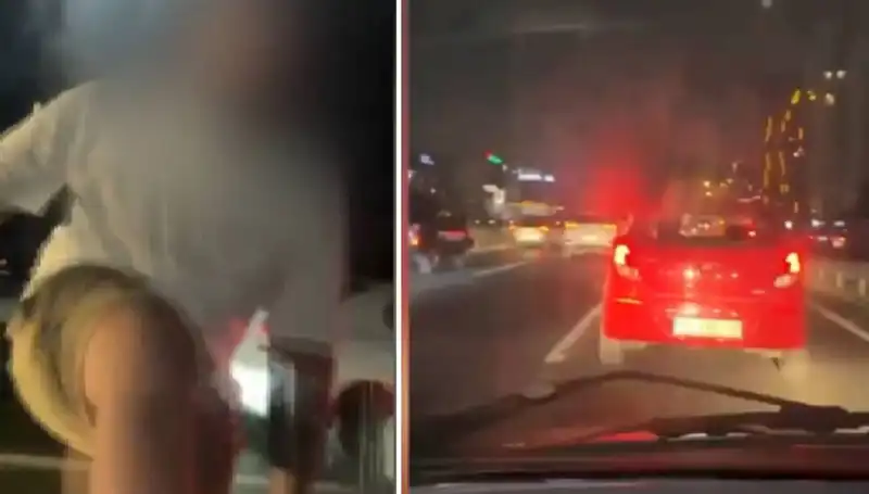 Trafik Magandası Yine Aksiyon Yaptı: Kameralar Her Şeyi Kaydetti!
