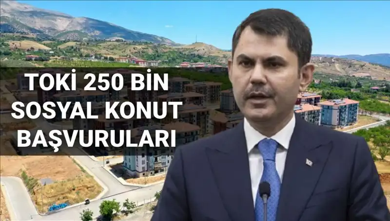 2025'teki TOKİ 250 Bin Sosyal Konut Başvuruları İçin Heyecan Başladı!
