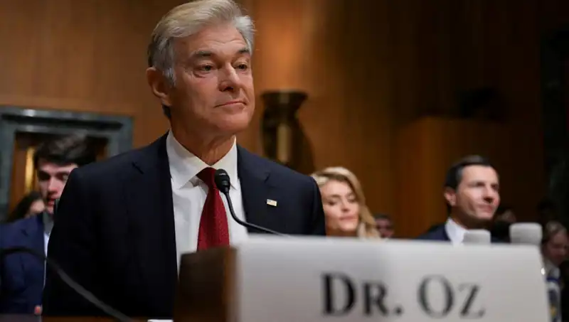 Mehmet Öz, Trump Sarısı Saç Rengiyle Senato'da Damga Gördü!