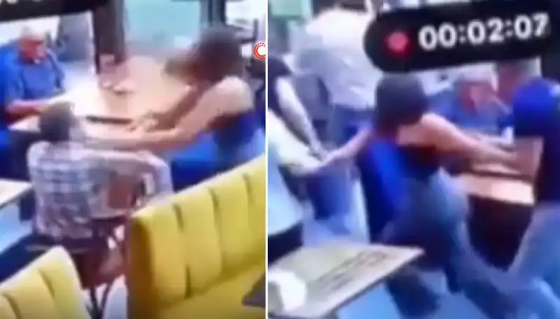 Garsona Tokat Atan Müşteri, Hesap İçin Aldığı Tokatın Bedelini Ödedi!